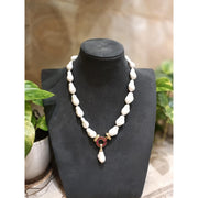 Baroque Pearl Statement Necklace